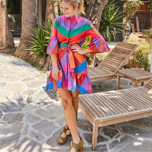 FARM Rio Multicolor Striped Dress - Picture 14 of 14